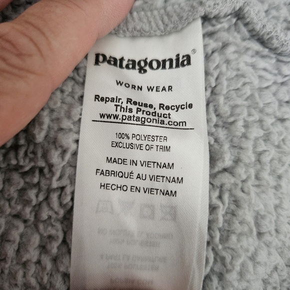 Patagonia Worn Wear Women's Los Gatos 1/4-Zip Pullover Sz Large - Picture 12 of 12